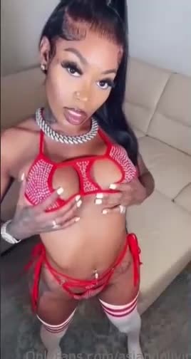 Asiandoll Asiandabrat Nude Show In Red Lingerie Hot Video Trending